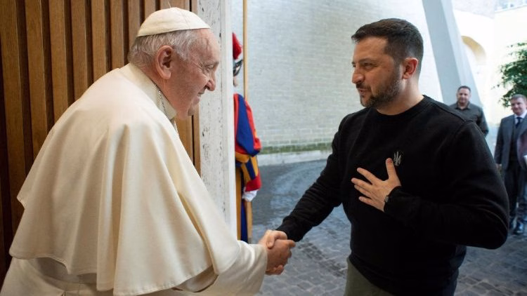 Pope Francis to welcome President Zelensky